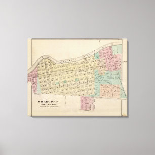 Shakopee, Scott County, Minnesota Canvas Afdruk