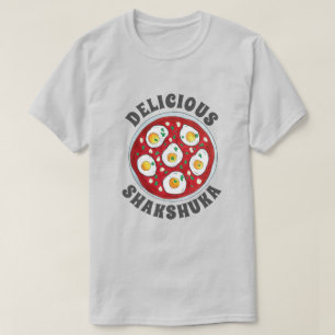 Shakshouka Shakshuka Spicy Poaching Eggs Tomaten T-shirt