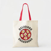 Shakshouka Shakshuka Spicy Poaching Eggs Tomaten Tote Bag (Voorkant)
