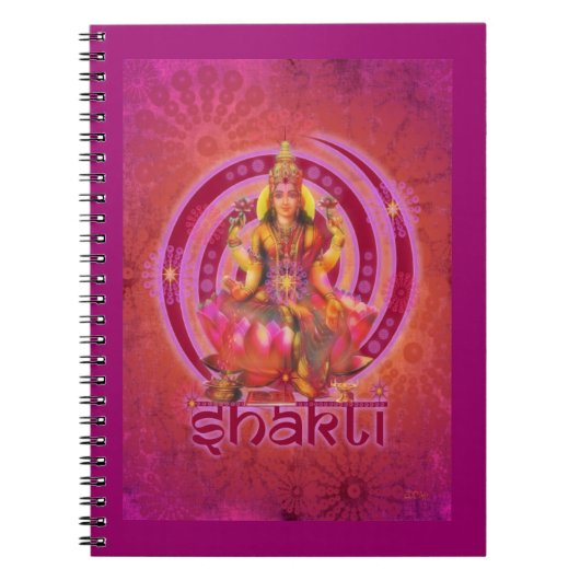 SHAKTI / LAKSHMI NOTITIEBOEK (Voorkant)