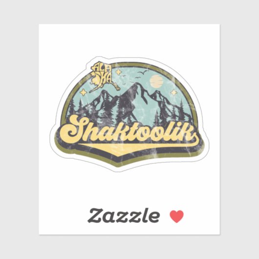Shaktolik, Alaska Sticker (Vel)