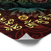 Shakyamuni Buddha Mantra Poster (Hoek)