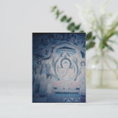 Shakyamuni Buddha prediken Briefkaart (Staand voorkant)