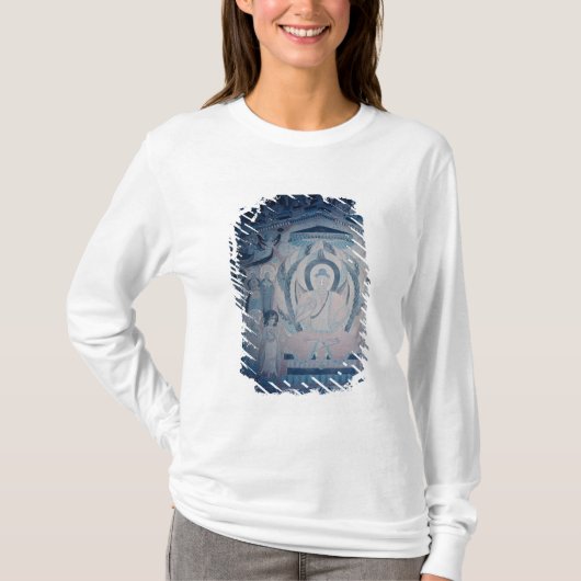 Shakyamuni Buddha prediken T-shirt (Voorkant)