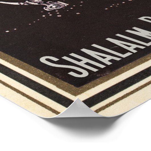 Shalalm Baskur Poster (Hoek)