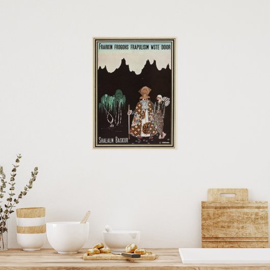 Shalalm Baskur Poster (Keuken)