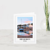 Shaldon, Devon Kaart (Voorkant)