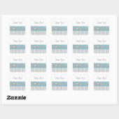 Shalizar Dreaming Baby shower Dank u Sticker (Vel)