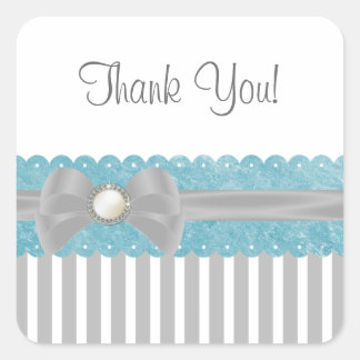 Shalizar Dreaming Baby shower Dank u Sticker