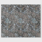 Shallipare III Koninklijke Barok Damask Cadeaupapier (Vlak)