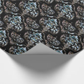 Shalliveye Barok Damask Elegance 30 ft Cadeaupapier (Hoek)