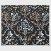 Shalliveye III Baroque Damask Glossy Elegance Cadeaupapier (Vlak)
