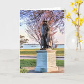 shallop van de heren Bradford en Mayflower II Kaart (Gele Bloem)