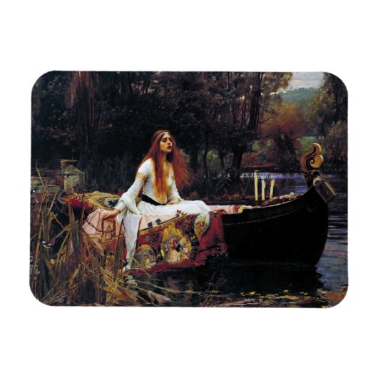 Shallot Boat JW Waterhouse Romantic Art Magneet (Horizontaal)