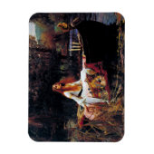 Shallot Boat JW Waterhouse Romantic Art Magneet (Verticaal)