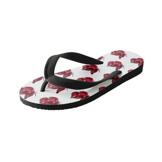 Shallot cartoon illustratie kinder teenslippers (Schuin)