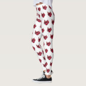 Shallot cartoon illustratie leggings (Links)