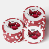 Shallot cartoon illustratie poker chips (Opstapeling)