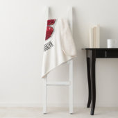 Shallot cartoon illustratie sherpa deken (In situ)