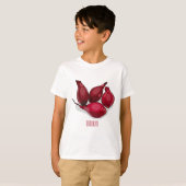 Shallot cartoon illustratie t-shirt (Voorkant volledig)