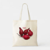 Shallot cartoon illustratie tote bag (Achterkant)