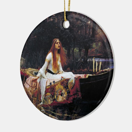 Shallot on boat J.W. Waterhouse Fine Art Keramisch Ornament (Links)