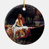 Shallot on boat J.W. Waterhouse Fine Art Keramisch Ornament (Achterkant)
