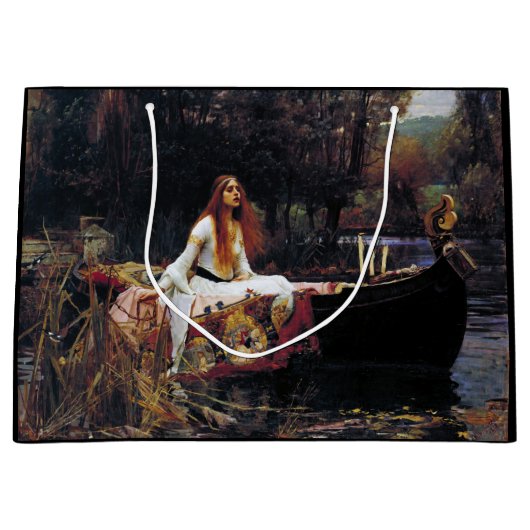 Shallot op Boat JW Waterhouse Fine Art Groot Cadeauzakje (Voorkant)