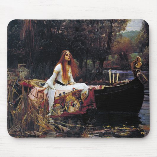 Shallot op Boat JW Waterhouse Fine Art Muismat (Voorkant)
