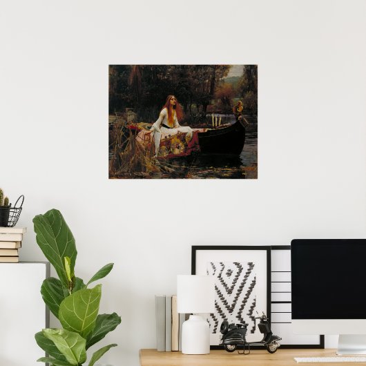 Shallot per waterhuis poster (Thuiskantoor)