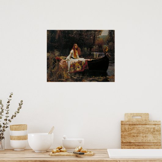 Shallot per waterhuis poster (Keuken)