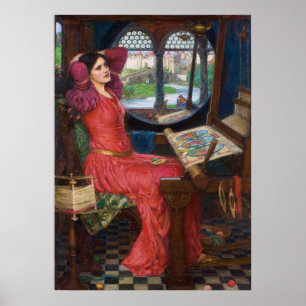 Shallot van John William Waterhouse Poster