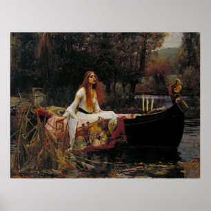Shallot van John William Waterhouse Poster