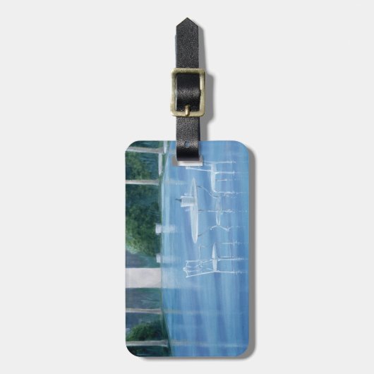 Shallow End Bagagelabel (Voorkant verticaal)