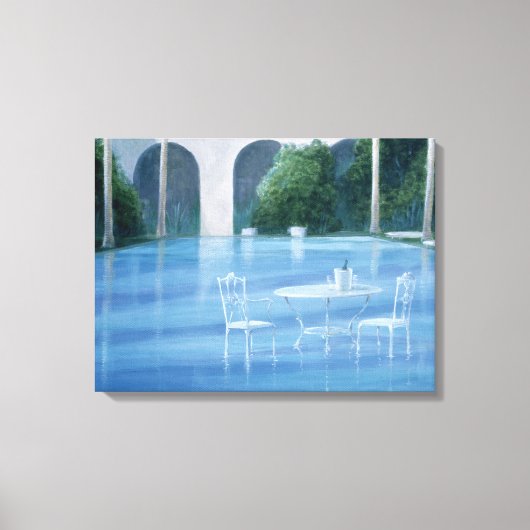 Shallow End Canvas Afdruk (Voorkant)