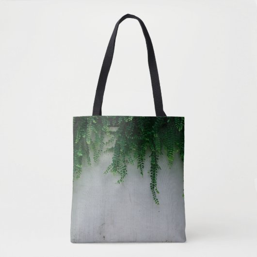 SHALLOW FOCUS FOTO VAN FERN-PLANTEN TOTE BAG (Voorkant)