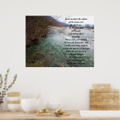 Shallow Waters - Narcissist Poster (Keuken)