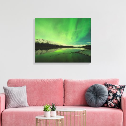 Shallows Aurora Canvas Afdruk (Insitu (Woonkamer))