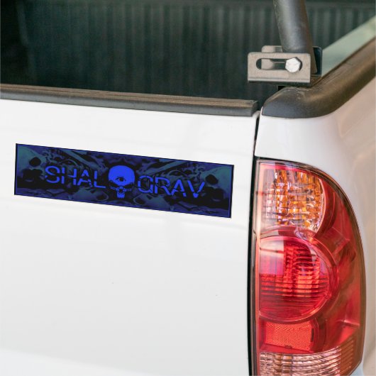 Shalograv bumper bumpersticker (Op Truck)