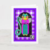 Shalom Angel Cat wenskaart Kaart (Voorkant)