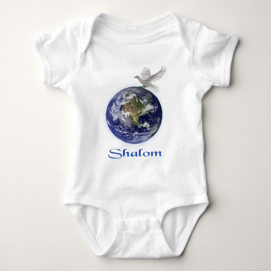 Shalom Baby Bodysuit (Voorkant)