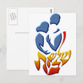 Shalom Bayit Briefkaart (Voorkant / Achterkant)
