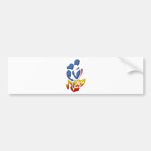 Shalom Bayit Bumpersticker (Voorkant)