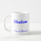 Shalom - Beker van de zegen Koffiemok (Links)