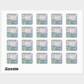Shalom bij Pesach White Clouds op Blue Sticker (Vel)