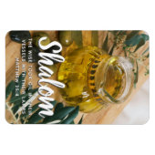 Shalom Bijbel Verse Flexibele Fotomagneet Magneet (Horizontaal)