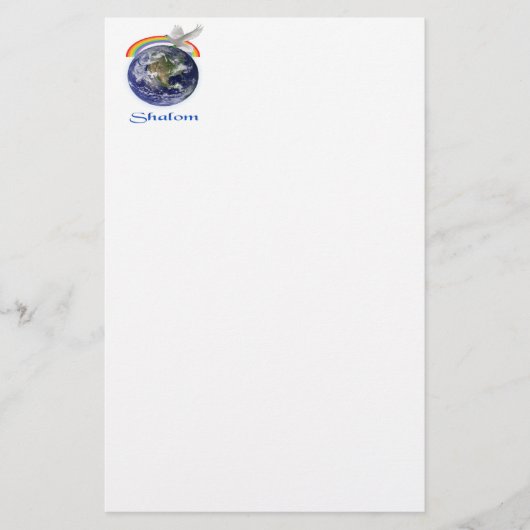 shalom briefpapier (Voorkant)