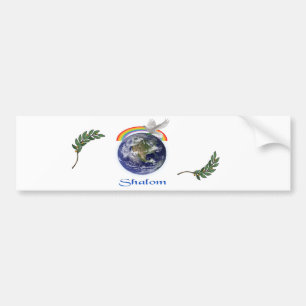 shalom bumpersticker