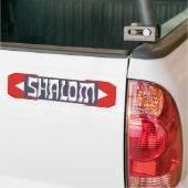 Shalom Bumpersticker (Op Truck)