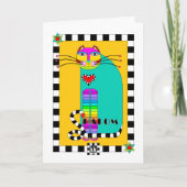 Shalom Cat wenskaart Kaart (Voorkant)